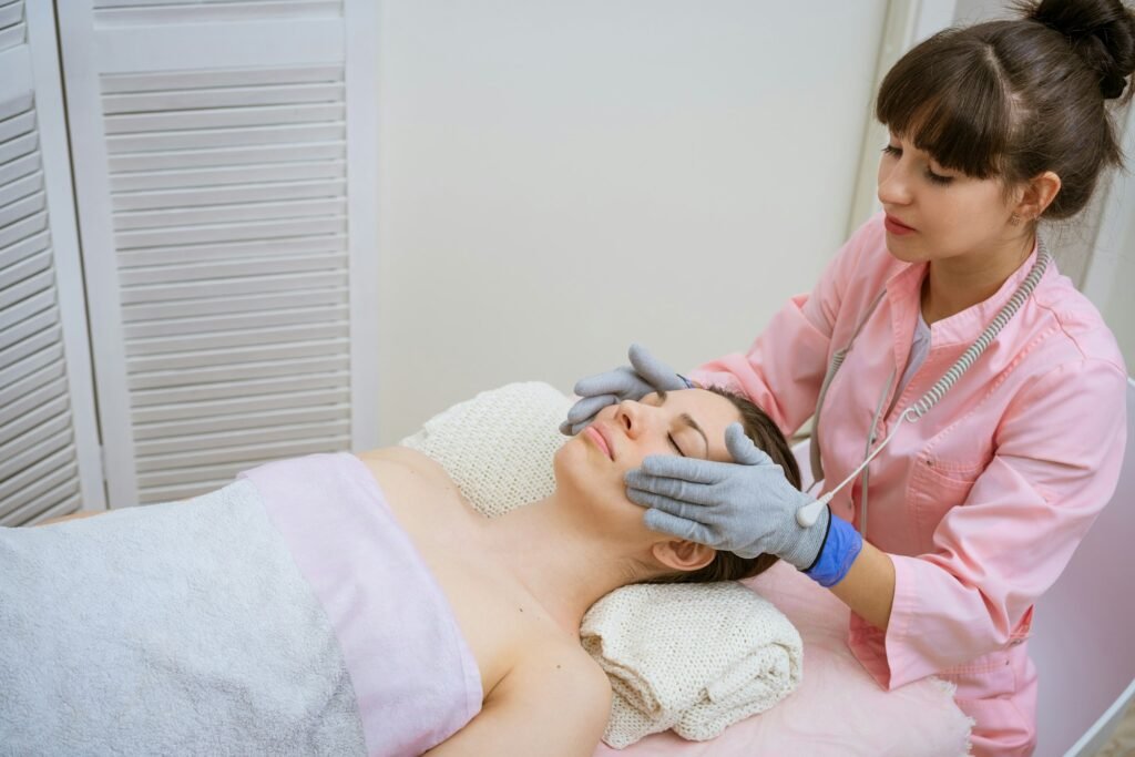 Micro-sensory electric microcurrent procedure bio ems for electrode stimulation