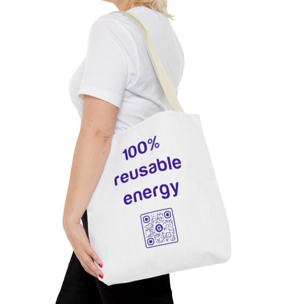 100% Energy Healing Tote Bag